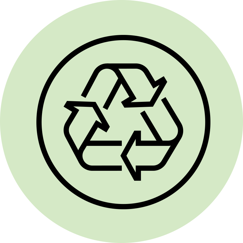 Flacon 100% materiale reciclabile
