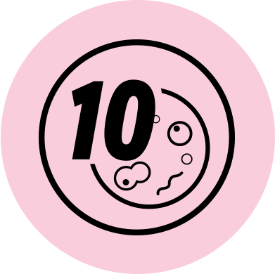 10 tulpini benefice cu spectru complet