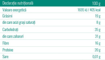 BIO BITES Cu migdale si curmale