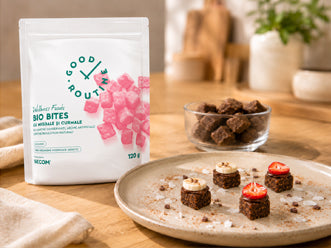 Mini Bites Boost cu crema de cacao si fructe