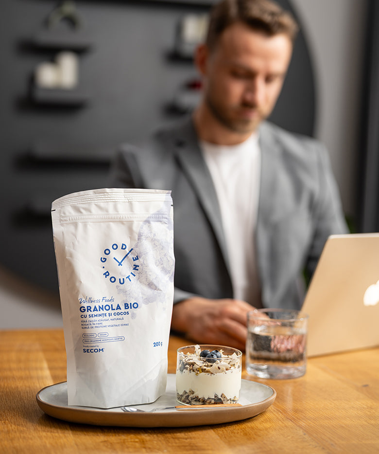 GRANOLA BIO Cu seminte si cocos