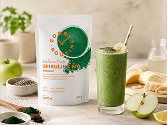 Smoothie energizant cu spirulina